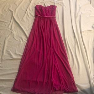 davids bridal begonia bridesmaid dress